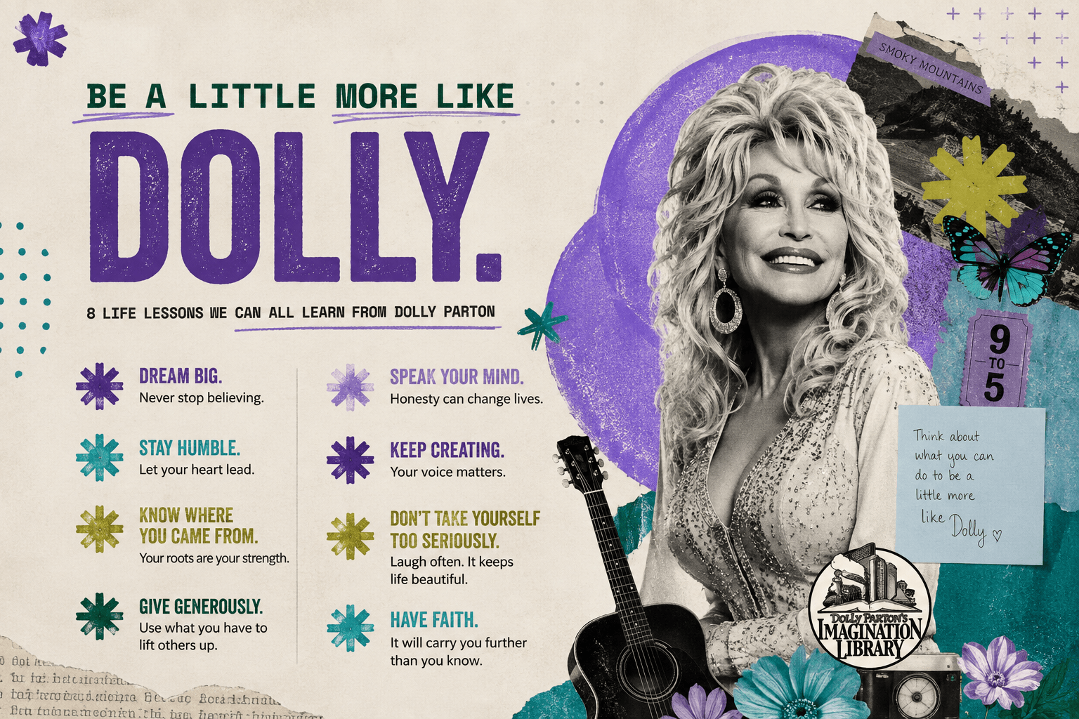 Dolly Parton was close to perfect